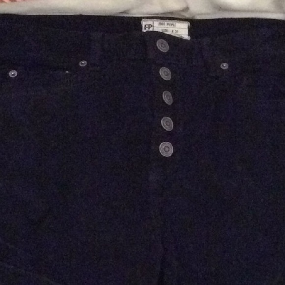 NWOT Free People Soma Corduroy Flare Pants - Picture 7 of 7